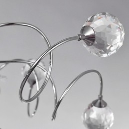 Lustr Crystal Modern Design Living 9 Lights