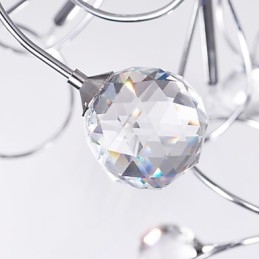 Lustr Crystal Modern Design Living 9 Lights