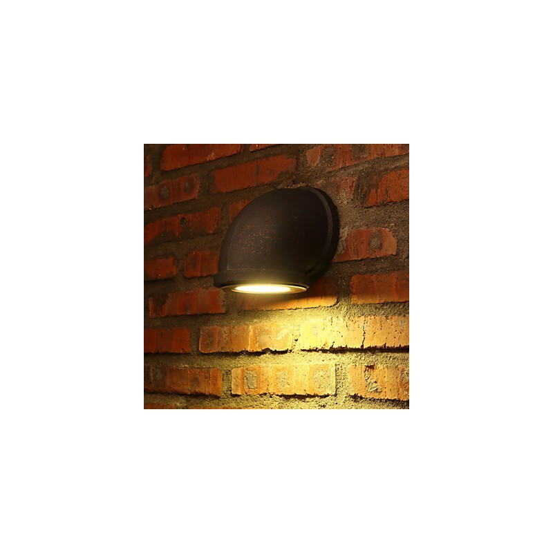 Loft kreativní osobnost retro venkovské vodní potrubí nástěnné lampy
