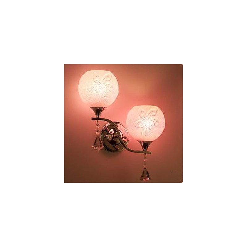 Křišťálová nástěnná lampa