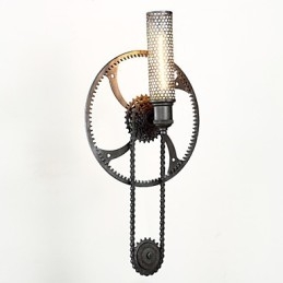 Nástěnná lampa Grand Mercure Mount Loft Steampunk Nordic American Warehouse Retro Industrial Gear Wall Lamp