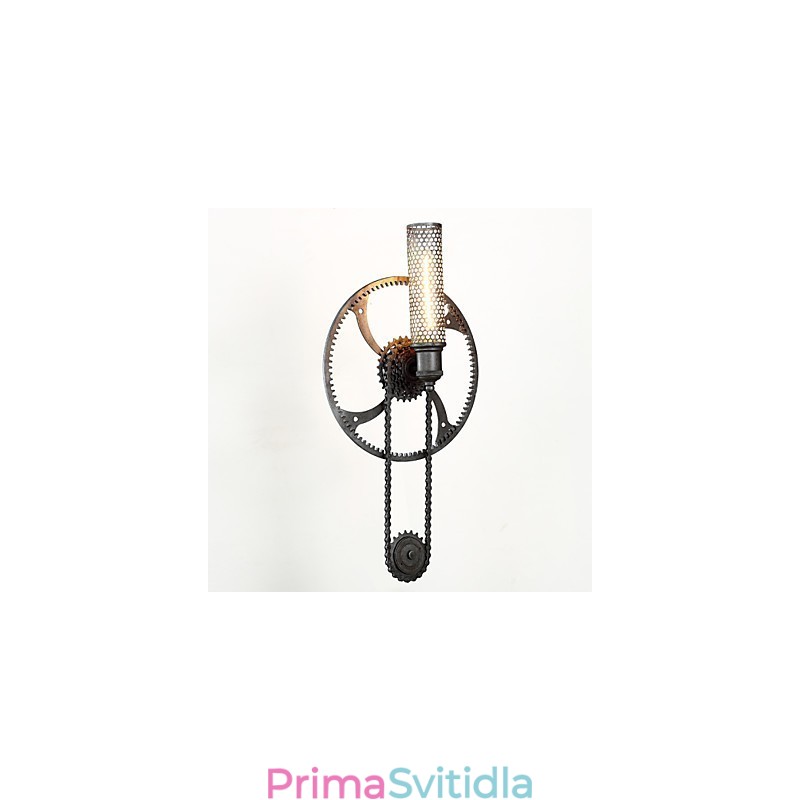 Nástěnná lampa Grand Mercure Mount Loft Steampunk Nordic American Warehouse Retro Industrial Gear Wall Lamp