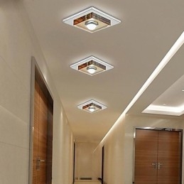 Amber Crystal Stropní svítidlo 1 světlo Zapuštěné