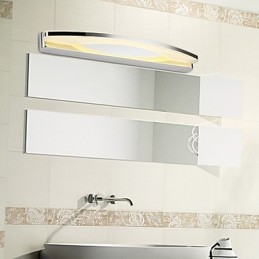 Koupelnové osvětlení Moderní současné kovové nástěnné svítidlo 180 cm dlouhé