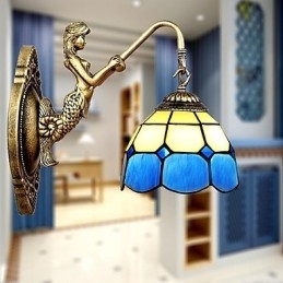 Typ Europe Restoring Ancient Ways Nástěnná lampa Creative Mediterranean Glass Lights