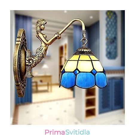 Typ Europe Restoring Ancient Ways Nástěnná lampa Creative Mediterranean Glass Lights Typ Europe Restoring Ancient Ways Nástěnná lampa Creative Mediterranean Glass Lights