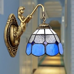 Typ Europe Restoring Ancient Ways Nástěnná lampa Creative Mediterranean Glass Lights