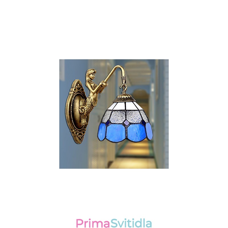 Typ Europe Restoring Ancient Ways Nástěnná lampa Creative Mediterranean Glass Lights
