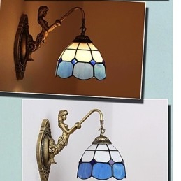 Typ Europe Restoring Ancient Ways Nástěnná lampa Creative Mediterranean Glass Lights