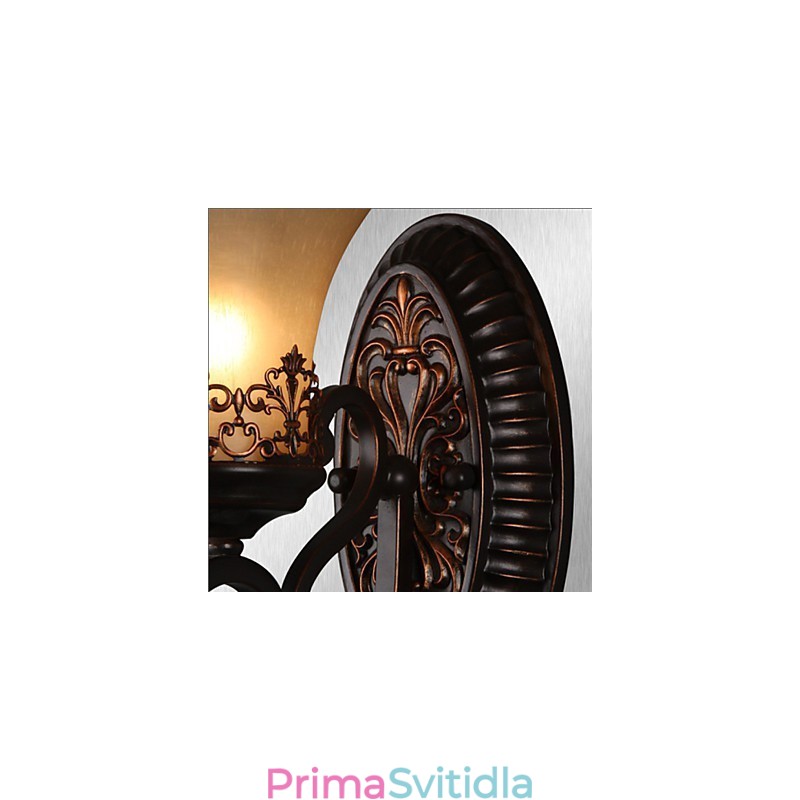 Vintage nástěnná svítidla 1 světlo s pryskyřicí Stínidlo ze skla Ložnice Obývací pokoj Světla předsíně