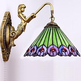 Evropská smluvní svítidla pro venkovské kreativní kované železné nástěnné lampy