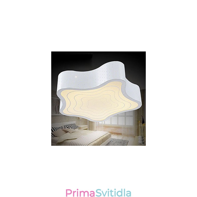 Moderní kreativní smluvní a současné kreativní geometrické hvězdice absorbují světlo kopule