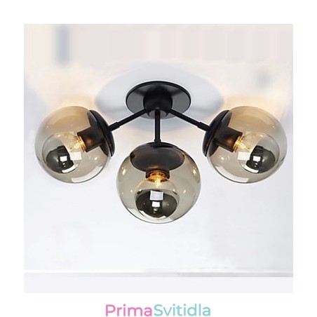 Nástěnná svítidla Skleněná koule 3Lights Venkovní vnitřní nástěnná svítidla Rustic Lodge Metal Nástěnná svítidla Skleněná koule 3Lights Venkovní vnitřní nástěnná svítidla Rustic Lodge Metal