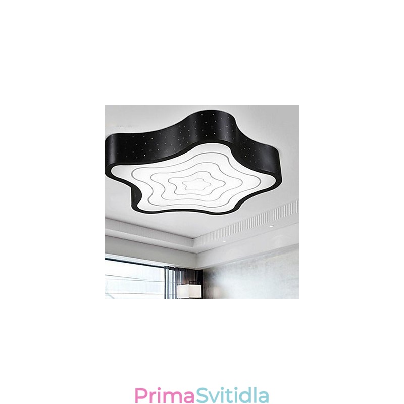 Moderní kreativní smluvní a současné kreativní geometrické hvězdice absorbují světlo kopule