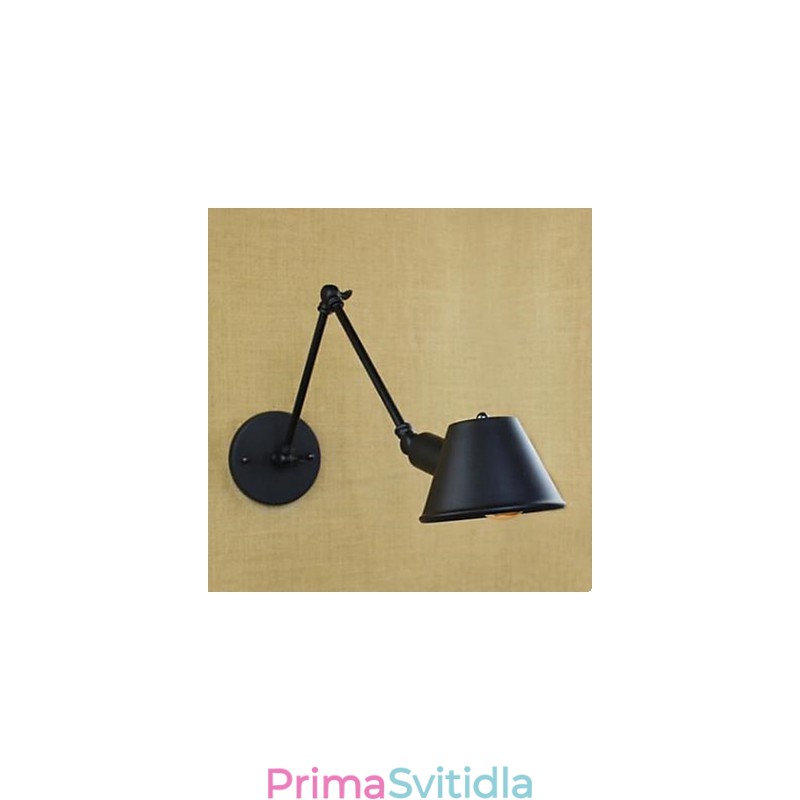 Smluvní dekorativní nástěnná lampa s dlouhým ramenem