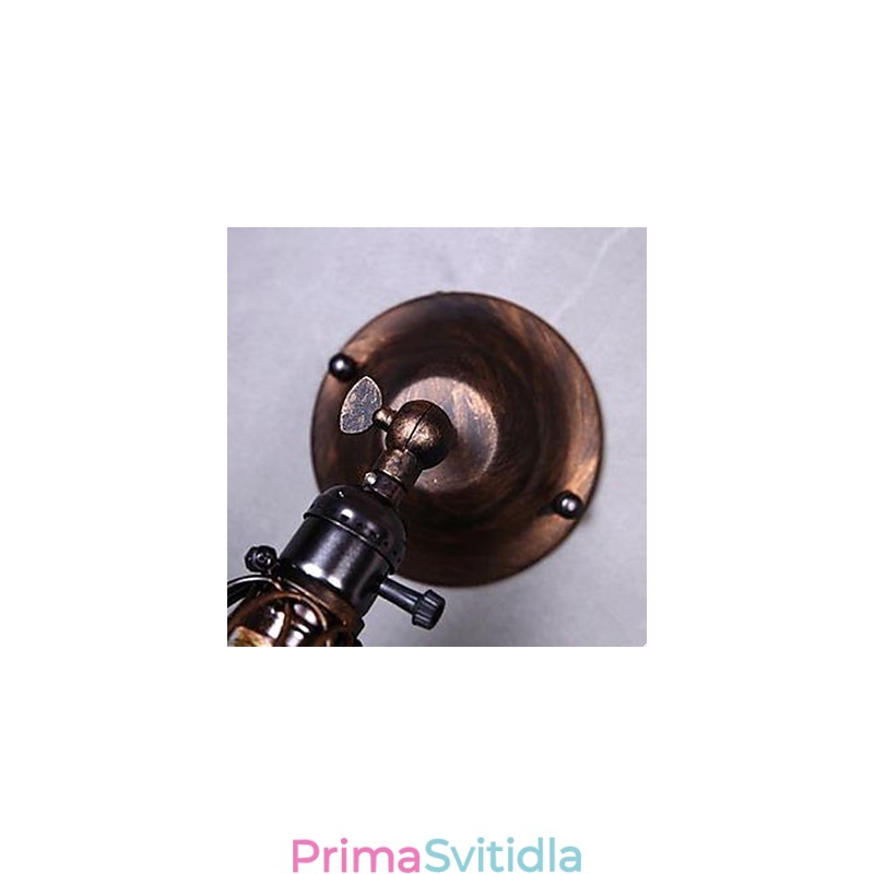 Malá klecová nástěnná lampa Průmyslový styl Obnovení starověkých způsobů chodeb Lampy a lucerny