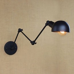 Osobnost Dlouhé rameno Nastavitelný úhelník Tři retro lampy do obývacího pokoje Dekorativní nástěnné svítidlo