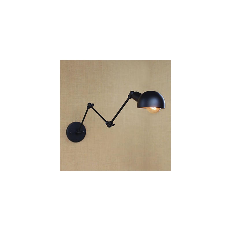 Osobnost Dlouhé rameno Nastavitelný úhelník Tři retro lampy do obývacího pokoje Dekorativní nástěnné svítidlo