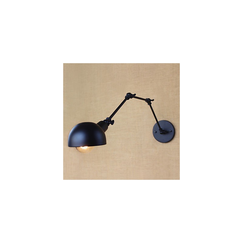Osobnost Dlouhé rameno Nastavitelný úhelník Tři retro lampy do obývacího pokoje Dekorativní nástěnné svítidlo