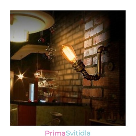 American Village Loft Industrial Edison Style Vintage Nástěnná lampa Retro Nástěnná lampa na vodní dýmku American Village Loft Industrial Edison Style Vintage Nástěnná lampa Retro Nástěnná lampa na vodní dýmku