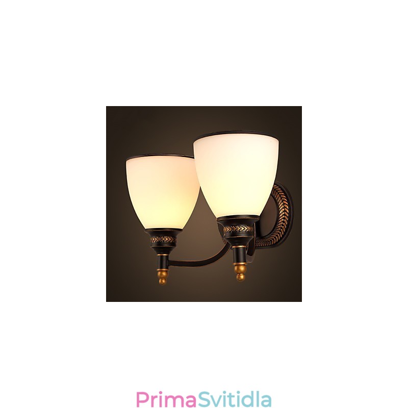 Průmyslová Země Evropská Noční Balkon Schody Vítr Vítr Kavárna Nástěnná lampa do uličky Restaurace evropského stylu