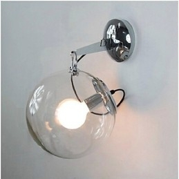 Individualita Kreativní design Moderní závěsné svítidlo ze skleněné bubliny s koulí Nástěnná svítidla