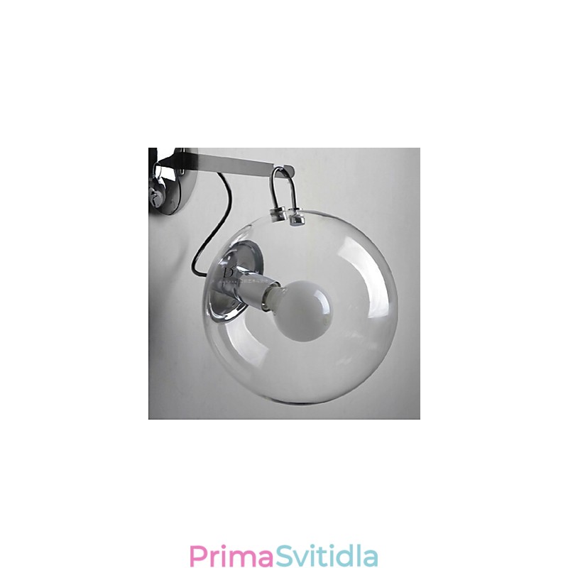 Individualita Kreativní design Moderní závěsné svítidlo ze skleněné bubliny s koulí Nástěnná svítidla
