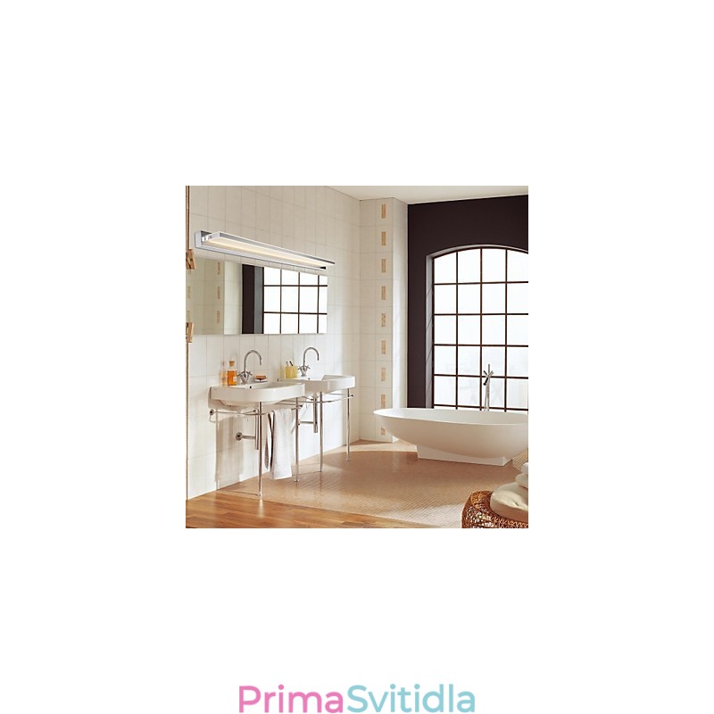 Zrcadlová lampa z nerezové oceli a akrylu 100~240V