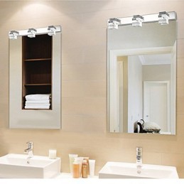 Nástěnné svítidla Koupelnové osvětlení Nástěnné podložky Crystal Mini Style Moderní Současný kov
