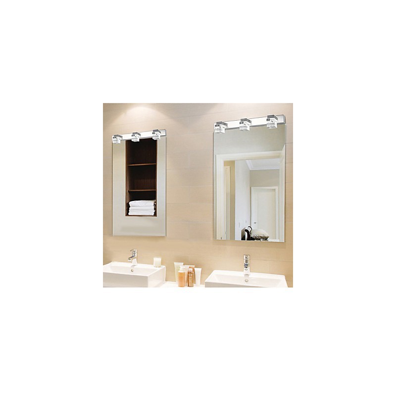 Nástěnné svítidla Koupelnové osvětlení Nástěnné podložky Crystal Mini Style Moderní Současný kov