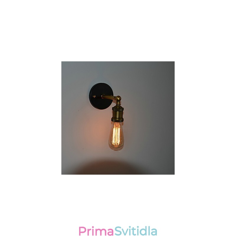 Nástěnné svícny v mini stylu Tradiční klasické kovové