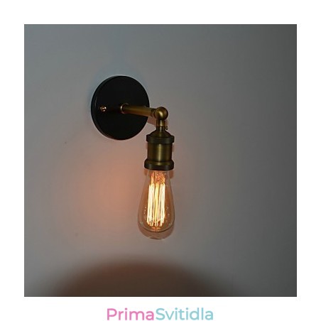 Nástěnné svícny v mini stylu Tradiční klasické kovové