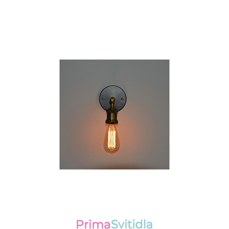 Nástěnné svícny v mini stylu Tradiční klasické kovové