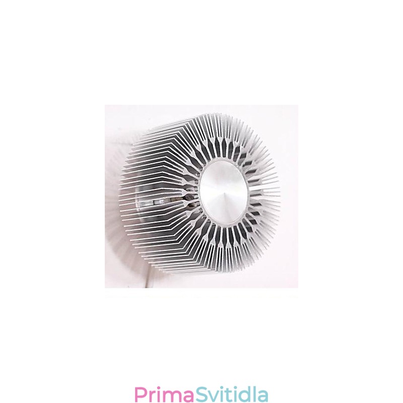 Hliníková projekční nástěnná lampa typu slunečnice