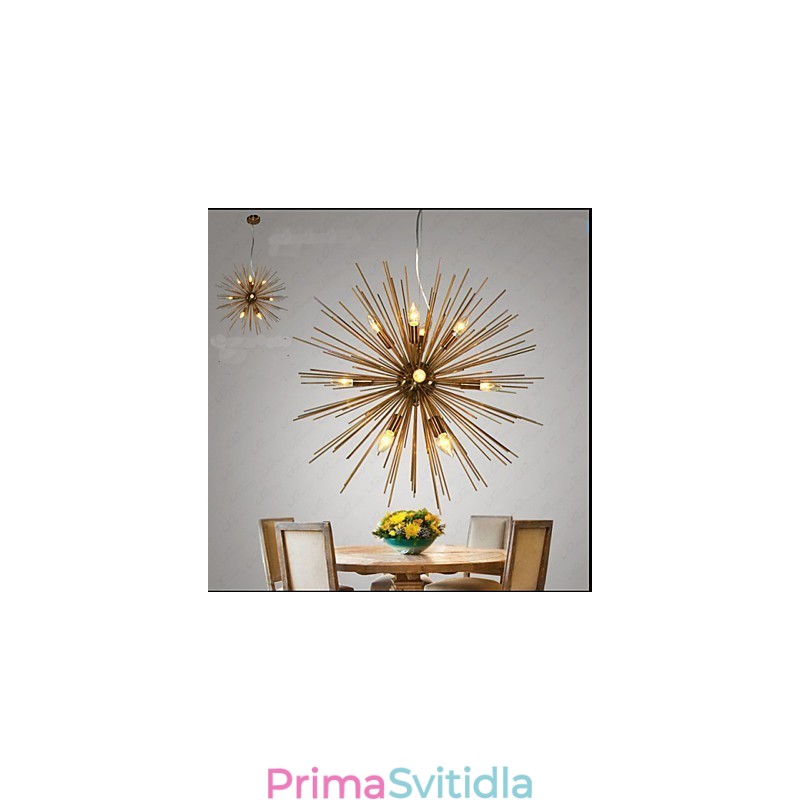 Lustr Retro Imitation Copper Creative line 12