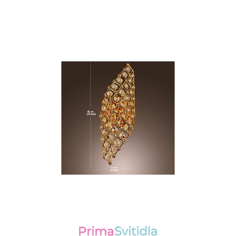 Osobnost a kreativní luxusní americká retro křišťálová lampa K9