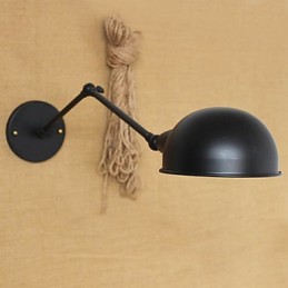 Industriální styl Retro s dvojitým dlouhým ramenem a jednoduchými nemocemi osobnosti Dekorativní nástěnné svítidlo