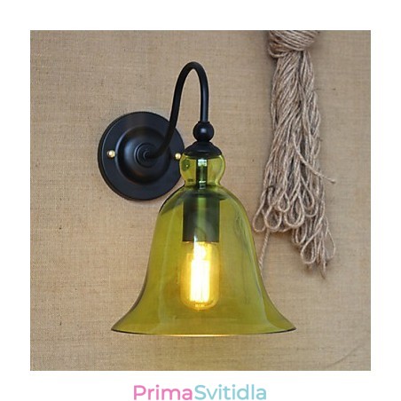 Americký venkovský venkov Minimalistická Dekorativní nástěnná lampa z modrého skla Obývací pokoj Chodba Americký venkovský venkov Minimalistická Dekorativní nástěnná lampa z modrého skla Obývací pokoj Chodba
