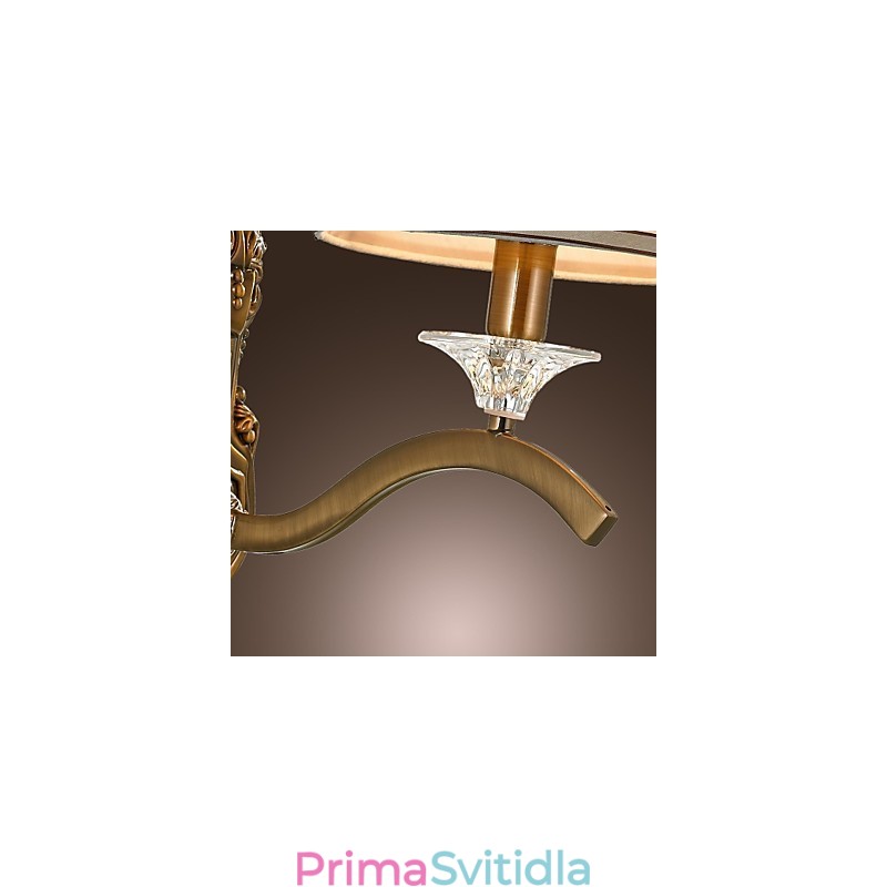 Nástěnné svícny tradiční klasické kovové