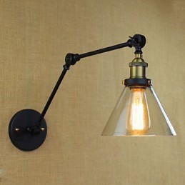 Středomořská vesnice Retro Pastorační skleněné dekorativní nástěnné svícny Obchod s oblečením Restaurace Káva