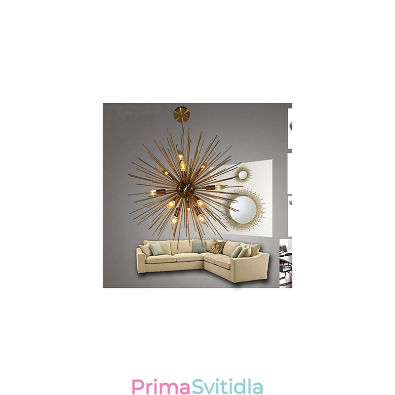 Lustr Retro Imitation Copper Creative line 12