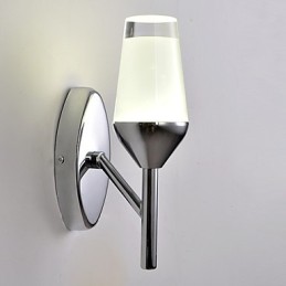 Nástěnné svícny Moderní současná kovová lampa na víno