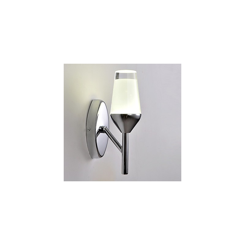 Nástěnné svícny Moderní současná kovová lampa na víno