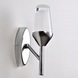 Nástěnné svícny Moderní současná kovová lampa na víno