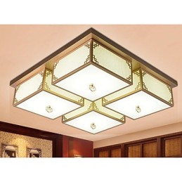 Lampy v čínském stylu Železný strop Osvětlení Atmosféra A