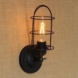 retro minimalistické dekorativní nástěnné svítidlo ulička schody balkon