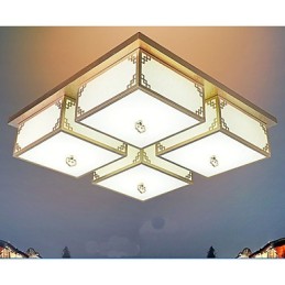 Lampy v čínském stylu Železný strop Osvětlení Atmosféra A