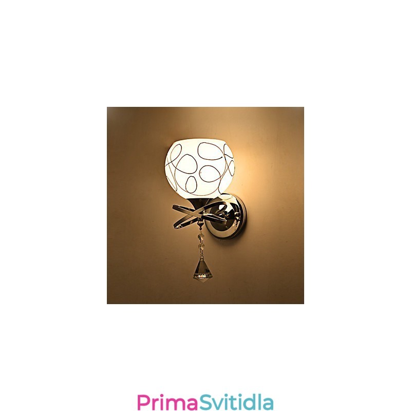 Kreativní současné a smluvní kreativní křišťálové nástěnné lampy