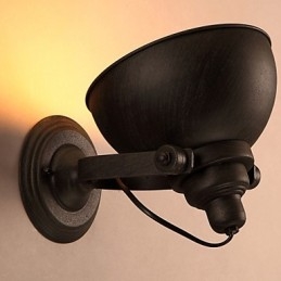 Podkrovní tepaný železný hrnec Kreativní Vintage nástěnná světla