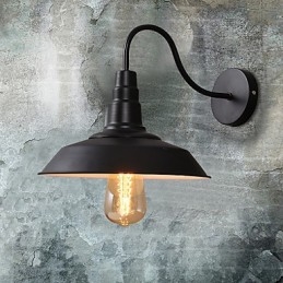Obnova starověkých způsobů je stará pouliční lampa Balkonová chodba Nástěnná lampa z tepaného železa